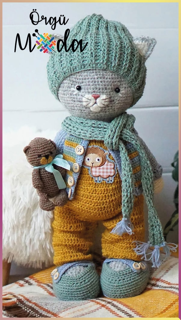 Amigurumi kedi Modelleri 2