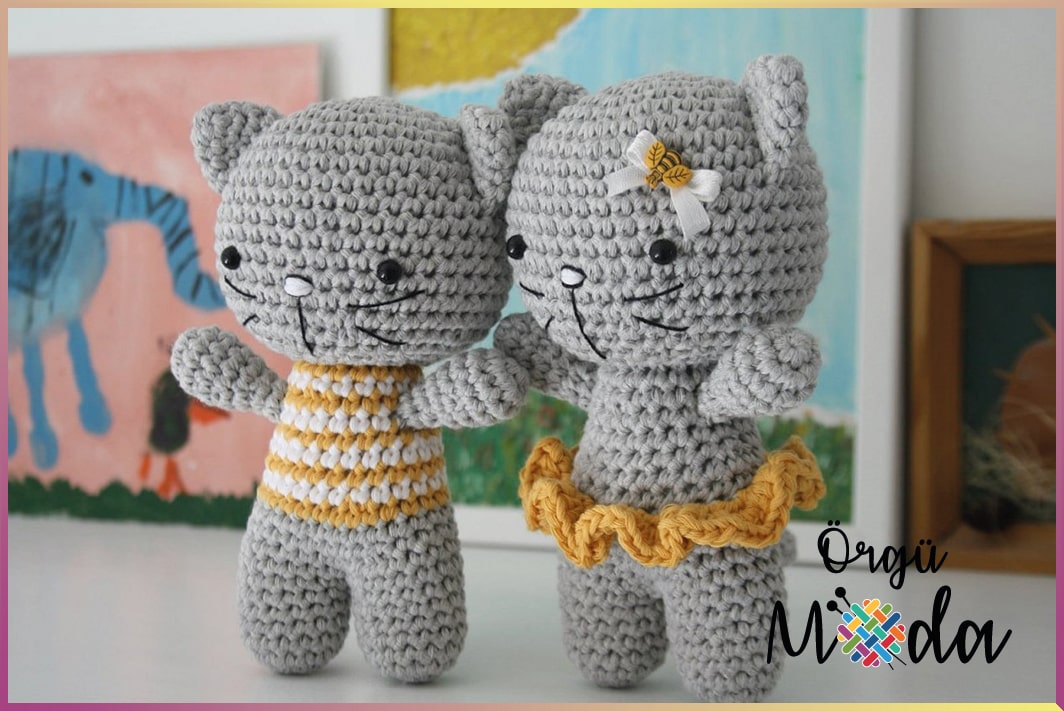 Amigurumi kedi Modelleri 3