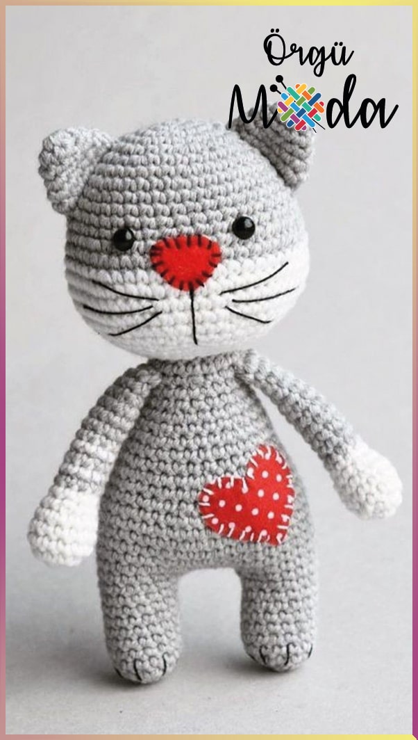 Amigurumi kedi Modelleri 5