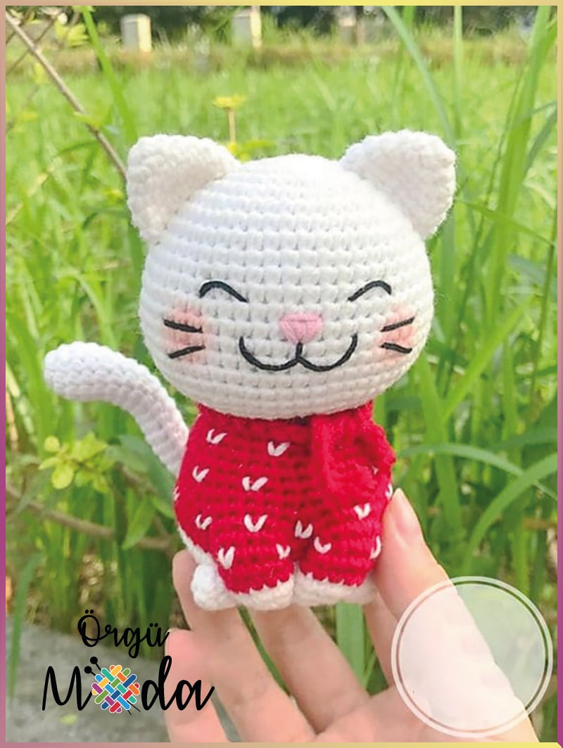 Amigurumi kedi Modelleri 8