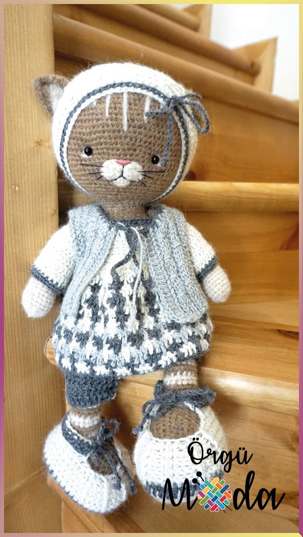 Amigurumi Kedi Tarifi 8