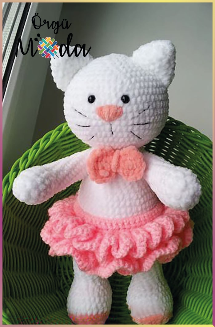 Amigurumi Kedi Tarifi Yazılı 10