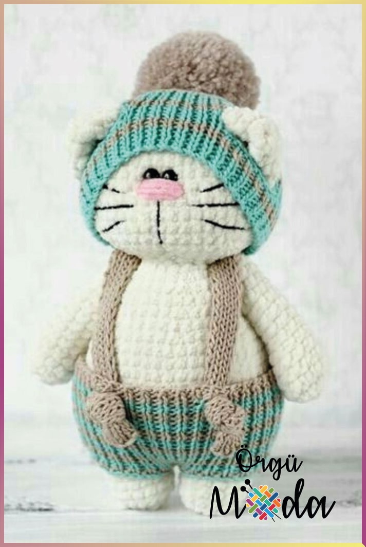 Amigurumi Kedi Tarifi Yazılı 4