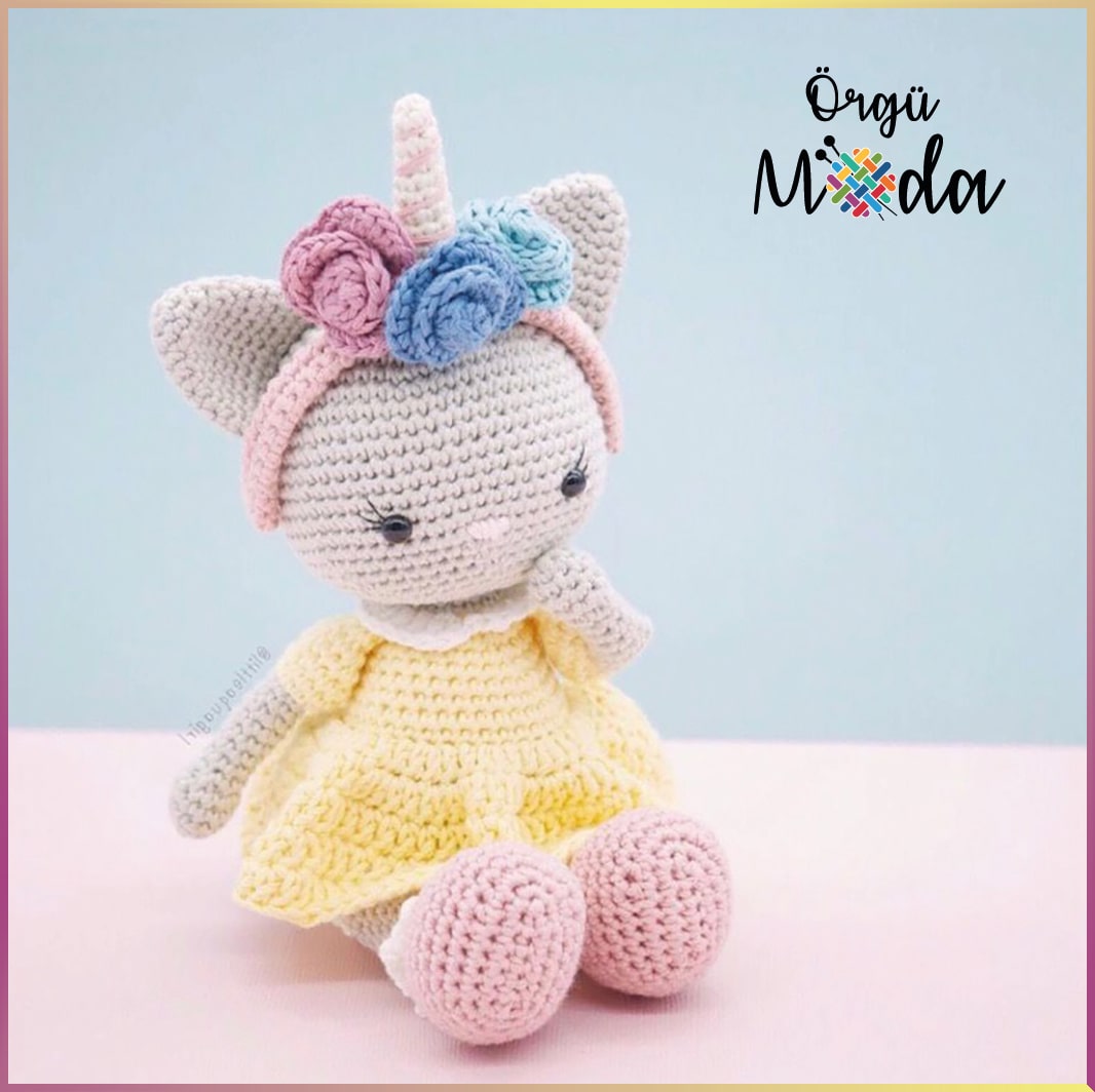 Amigurumi Kedi Tarifi Yazılı 5