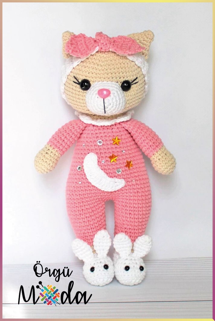 Amigurumi Kedi Tarifi Yazılı 9