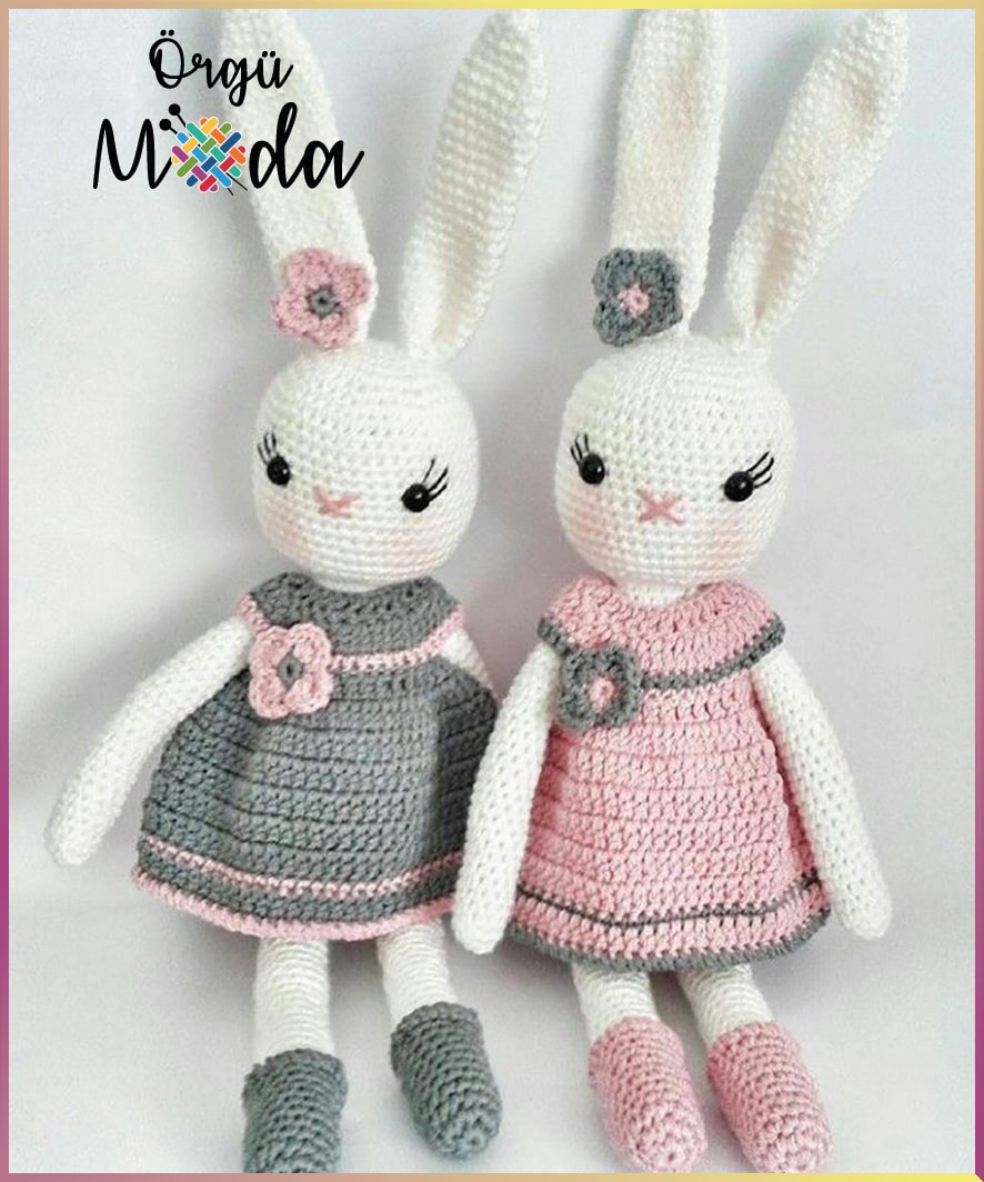 Amigurumi Tavşan Modelleri 6