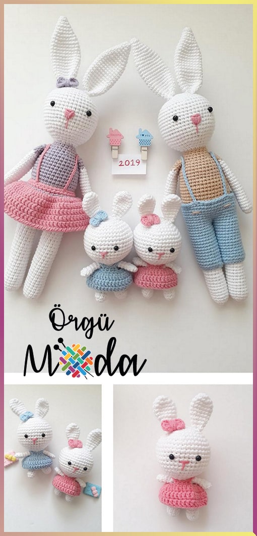 Amigurumi Tavşan Modelleri 8