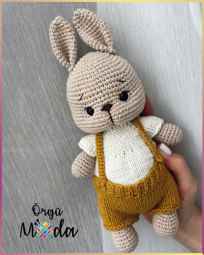 Amigurumi Tavşan Yapımı video 2