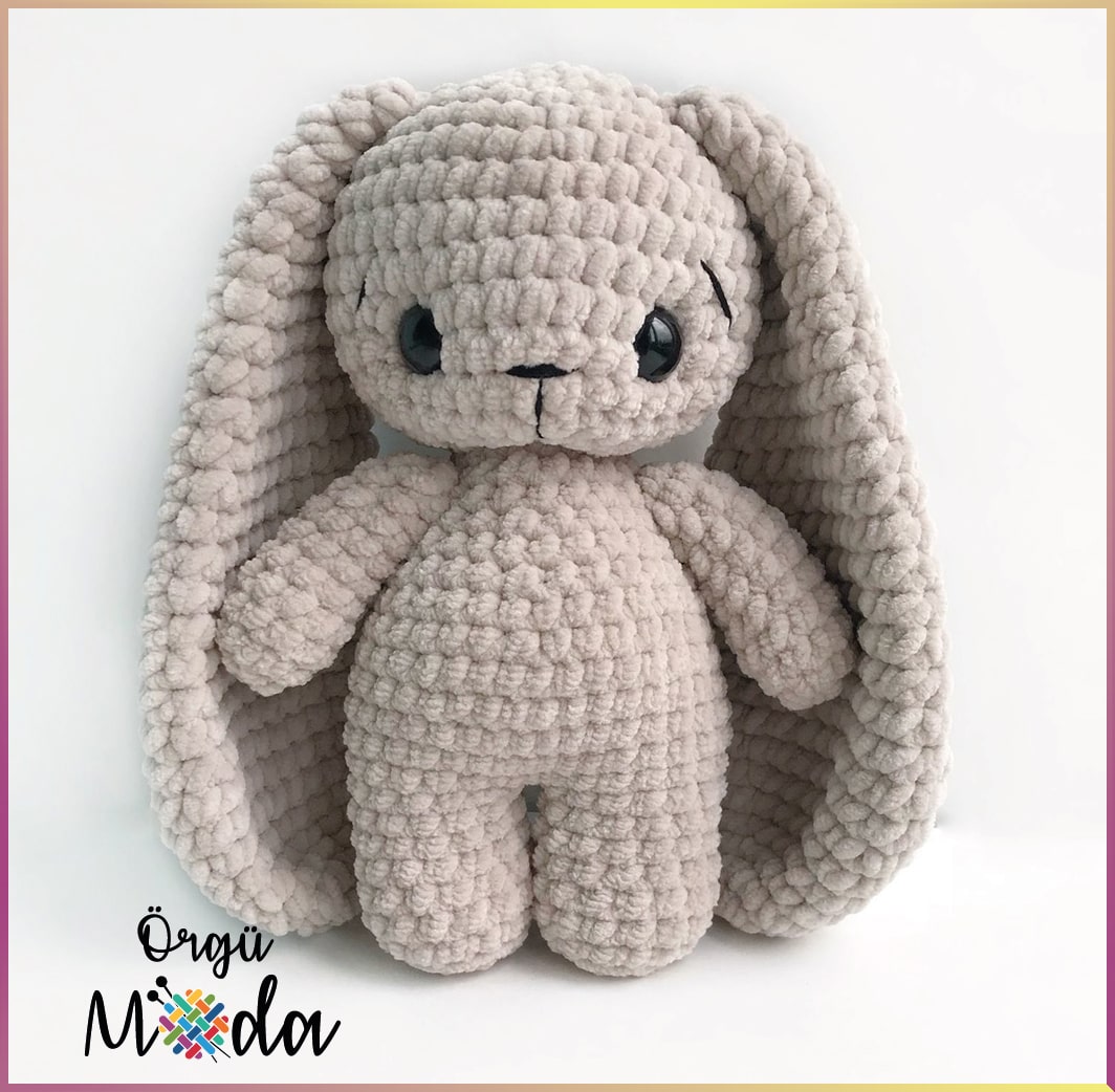 Amigurumi Tavşan Yapımı video 8