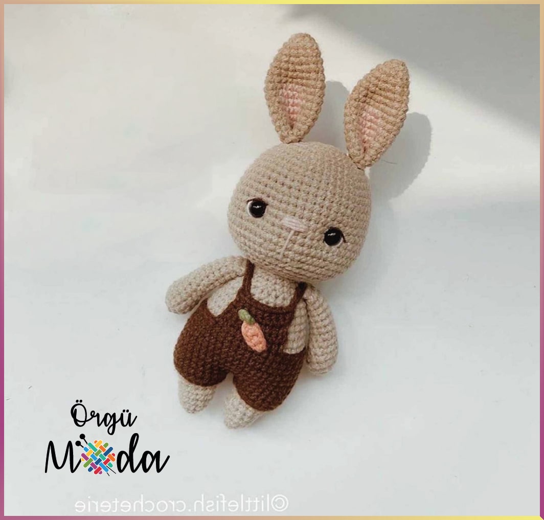 Amigurumi Tavşan Yapımı video 4