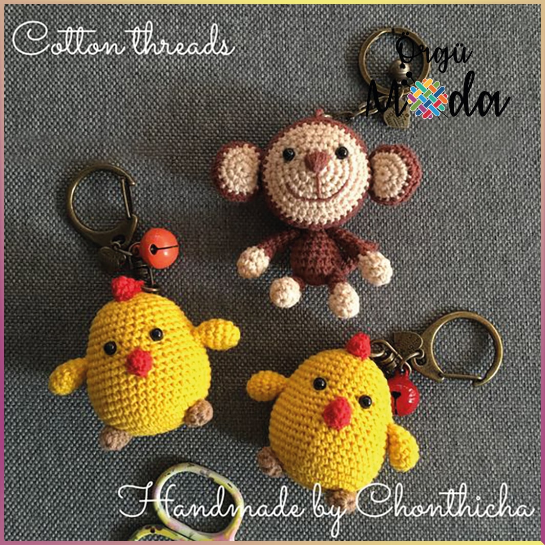 Amigurumi Anahtarlık Modelleri ve Yapılışları 3