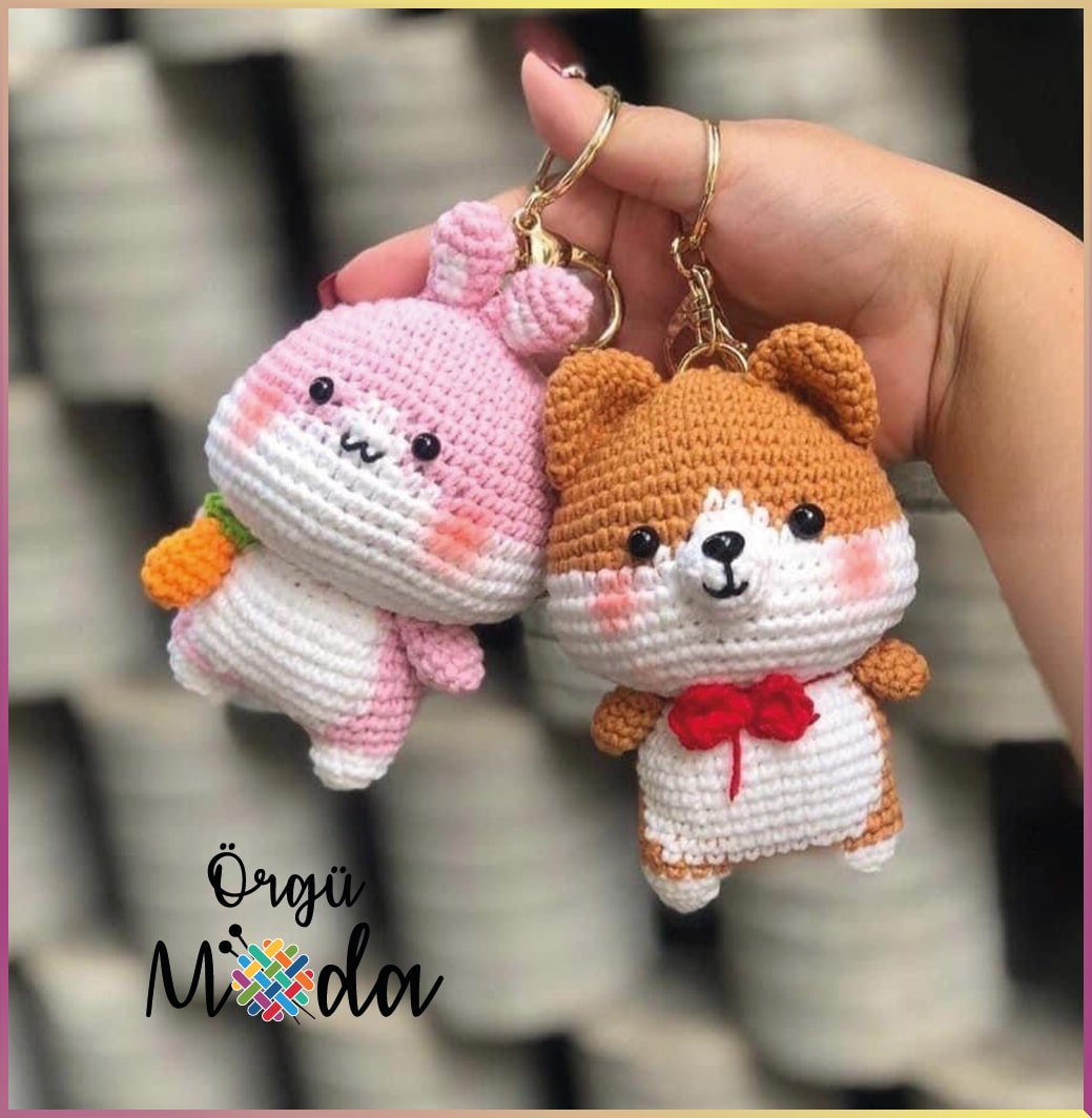 Amigurumi Anahtarlık Modelleri ve Yapılışları 6