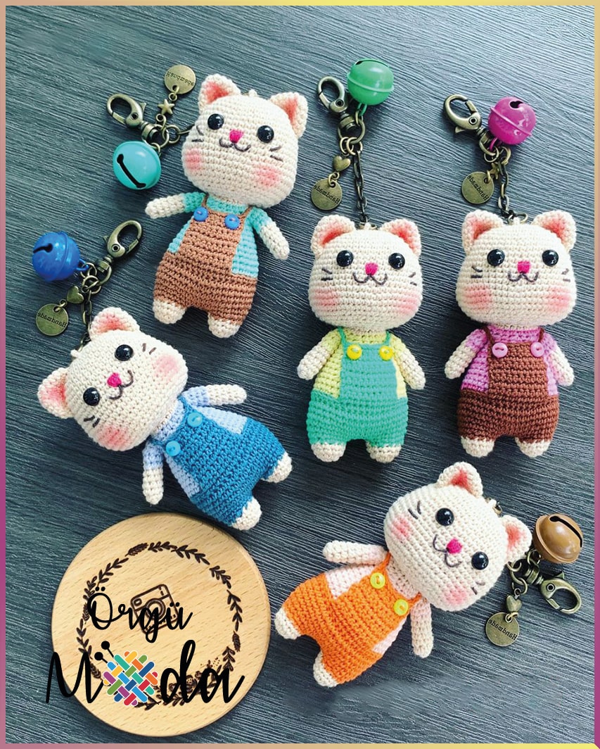 Amigurumi Anahtarlık Yapımı Kolay