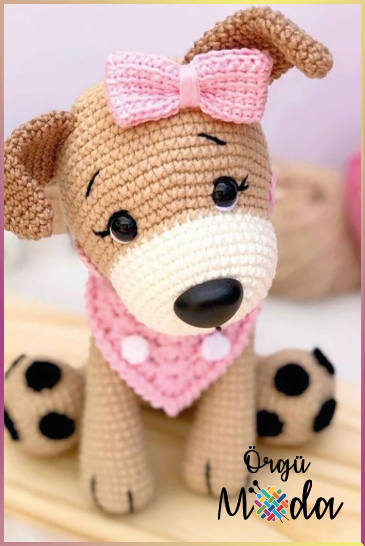 Amigurumi Sevimli Köpek Tarifi 2